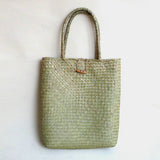 Straw Tote Beach Bag