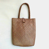 Straw Tote Beach Bag